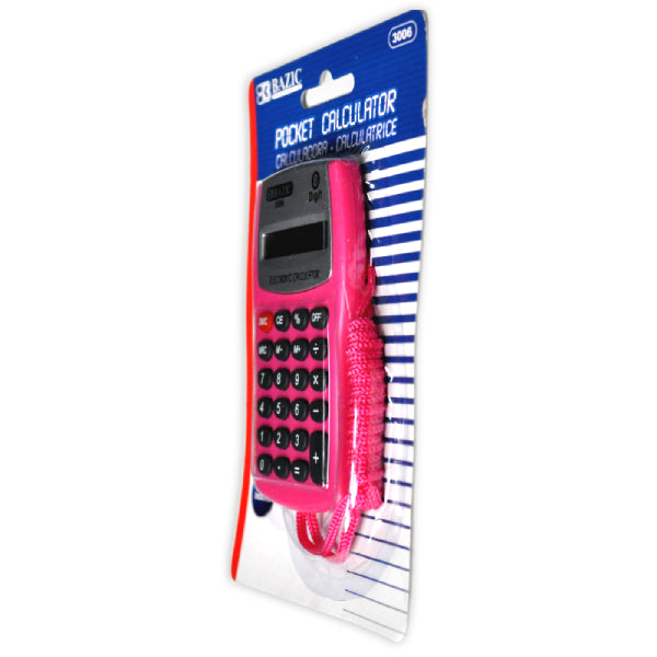 CALCULADORA BASICA 8 DIGITOS 3006 BAZIC MNK