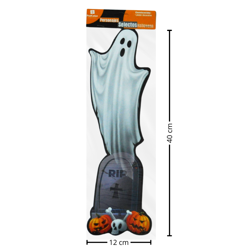 POSTER PERSONAJES SELECTOS 12 X 40 CM 3249 HALLOWEEN PADI