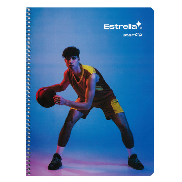 CUADERNO PROFESIONAL ESPIRAL 100 HJ MIXTO ESTRELLA MNK