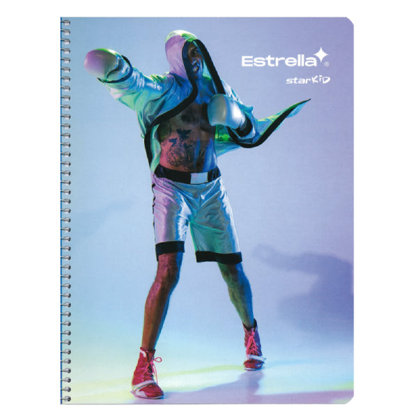 CUADERNO PROFESIONAL ESPIRAL 100 HJ MIXTO ESTRELLA MNK