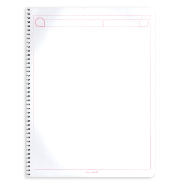 CUADERNO PROFESIONAL ESPIRAL 100 HJ MIXTO ESTRELLA MNK