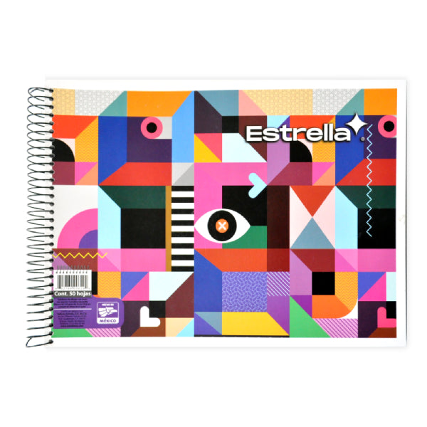 CUADERNO DIBUJO ESPIRAL PLUS 50 HJ ESTRELLA