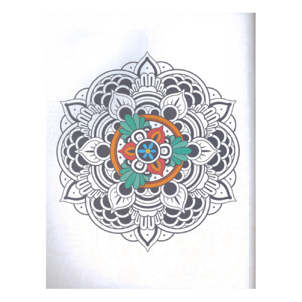 LIBRO ILUMINAR ANTI ESTRES COLORING FOR TRANQUILITY BAZIC
