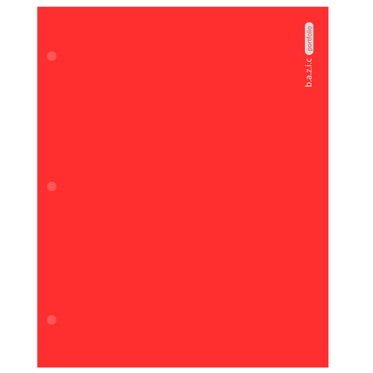 FOLDER CARTA COLORES BASICOS 2177 BAZIC MNK