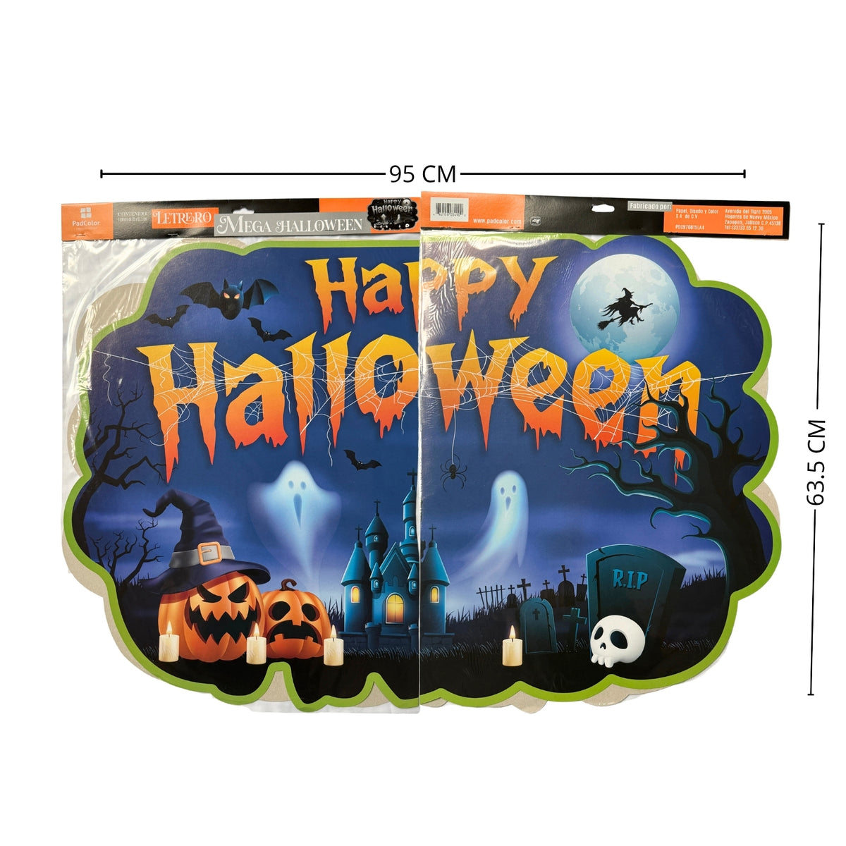 POSTER MEGA HALLOWEEN 95 X 63.5 CM 3490-0 HALLOWEEN PADI