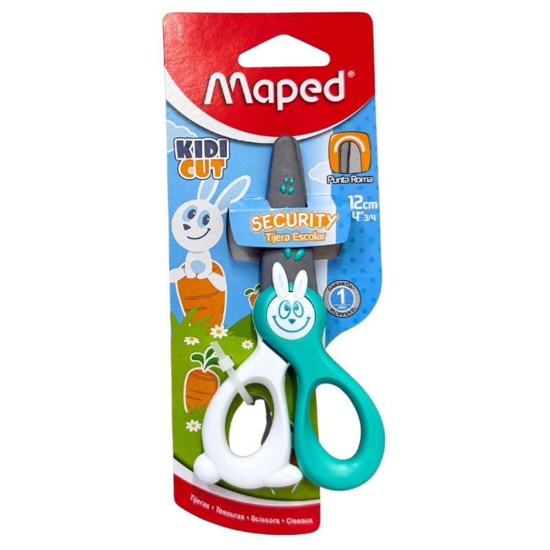 TIJERA ESCOLAR KIDI CUT 12 CM MAPED MNK