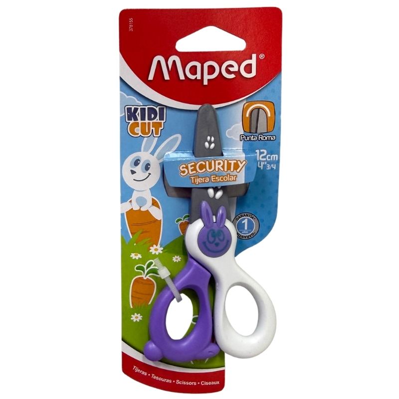 TIJERA ESCOLAR KIDI CUT 12 CM MAPED MNK