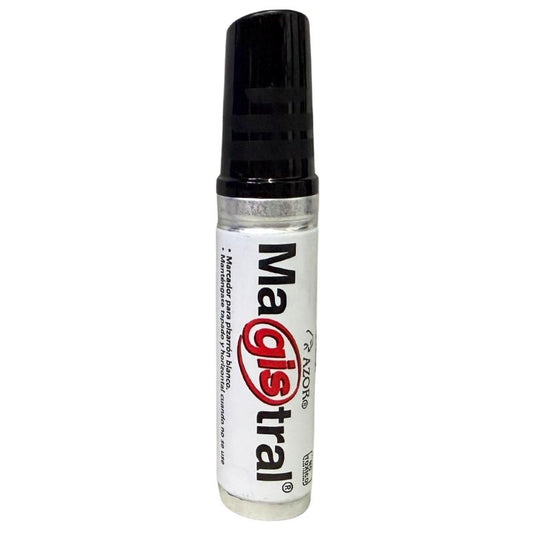 MARCADOR PIZARRON MAGISTRAL ALUMINIO NEGRO AZOR MNK