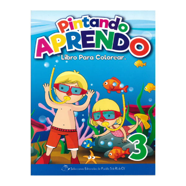 LIBRO ILUMINAR APRENDO PINTANDO EDITORIAL PUEBLA MNK