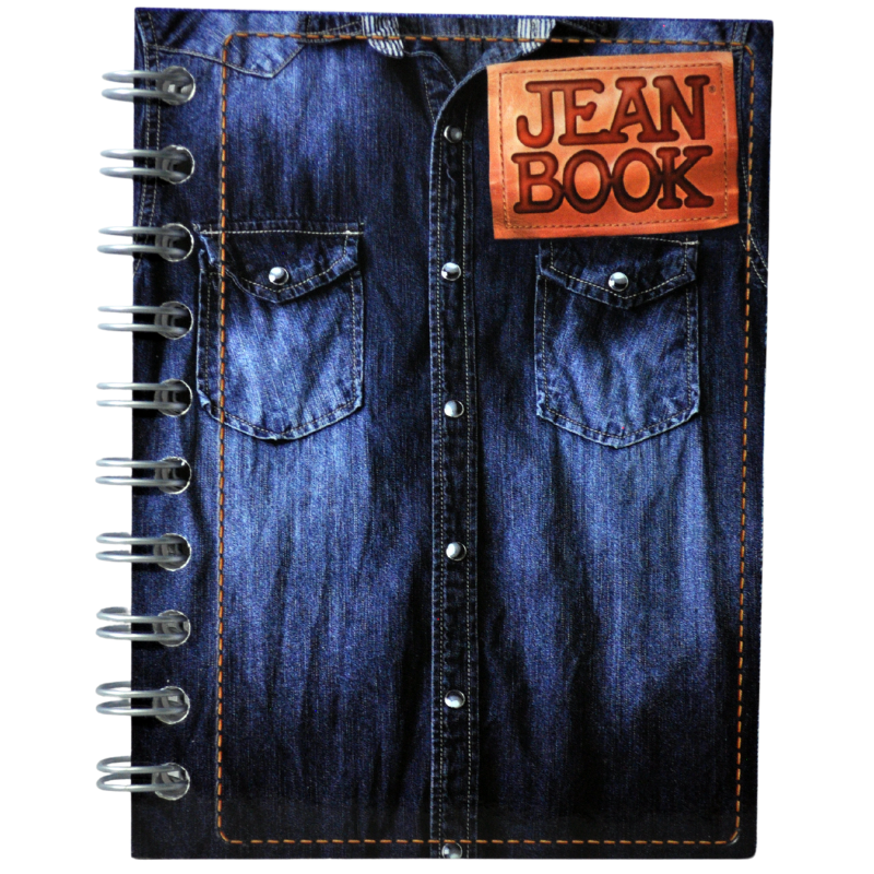 CUADERNO POCKET DOBLE ARGOLLA JEAN BOOK 80 HJ RAYA NORMA