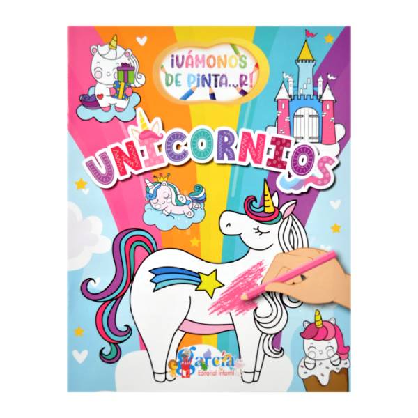 LIBRO ILUMINAR VAMONOS DE PINTA...R 1235 EDITORIAL GARCIA MNK