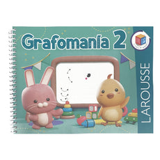 LIBRO EJERCICIOS GRAFOMANIA 2 LAROUSSE MNK