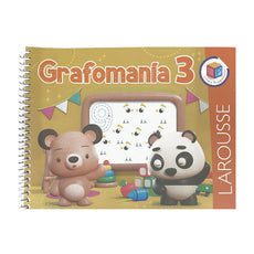 LIBRO EJERCICIOS GRAFOMANIA 3 LAROUSSE MNK