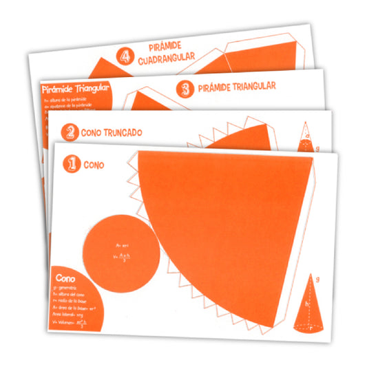 ALBUM CUERPOS GEOMETRICOS 20 PZ 1371-4 PADI