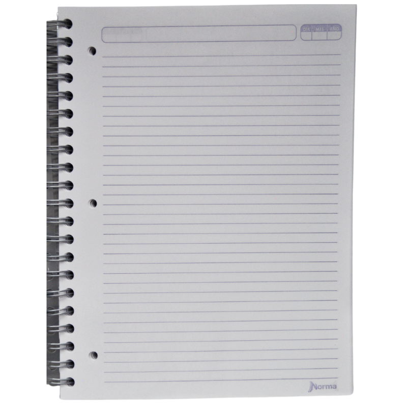 CUADERNO PROFESIONAL DOBLE ARGOLLA UNICAMPUS METALICO 160 HJ RAYA NORMA MNK