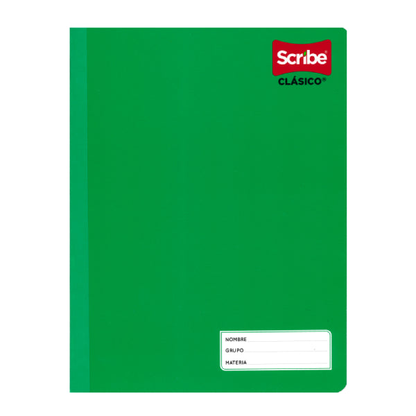 CUADERNO COSIDO COLEGIAL CLASICO 100 HJ C5 SCRIBE MNK