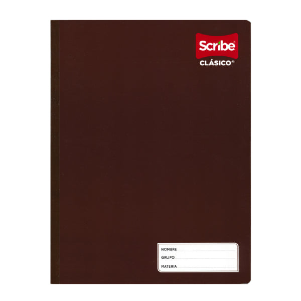 CUADERNO COSIDO COLEGIAL CLASICO 100 HJ C5 SCRIBE MNK