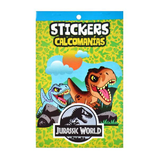 BLOCK CALCOMANIA JURASSIC WORLD INFANTIL GRANMARK MNK