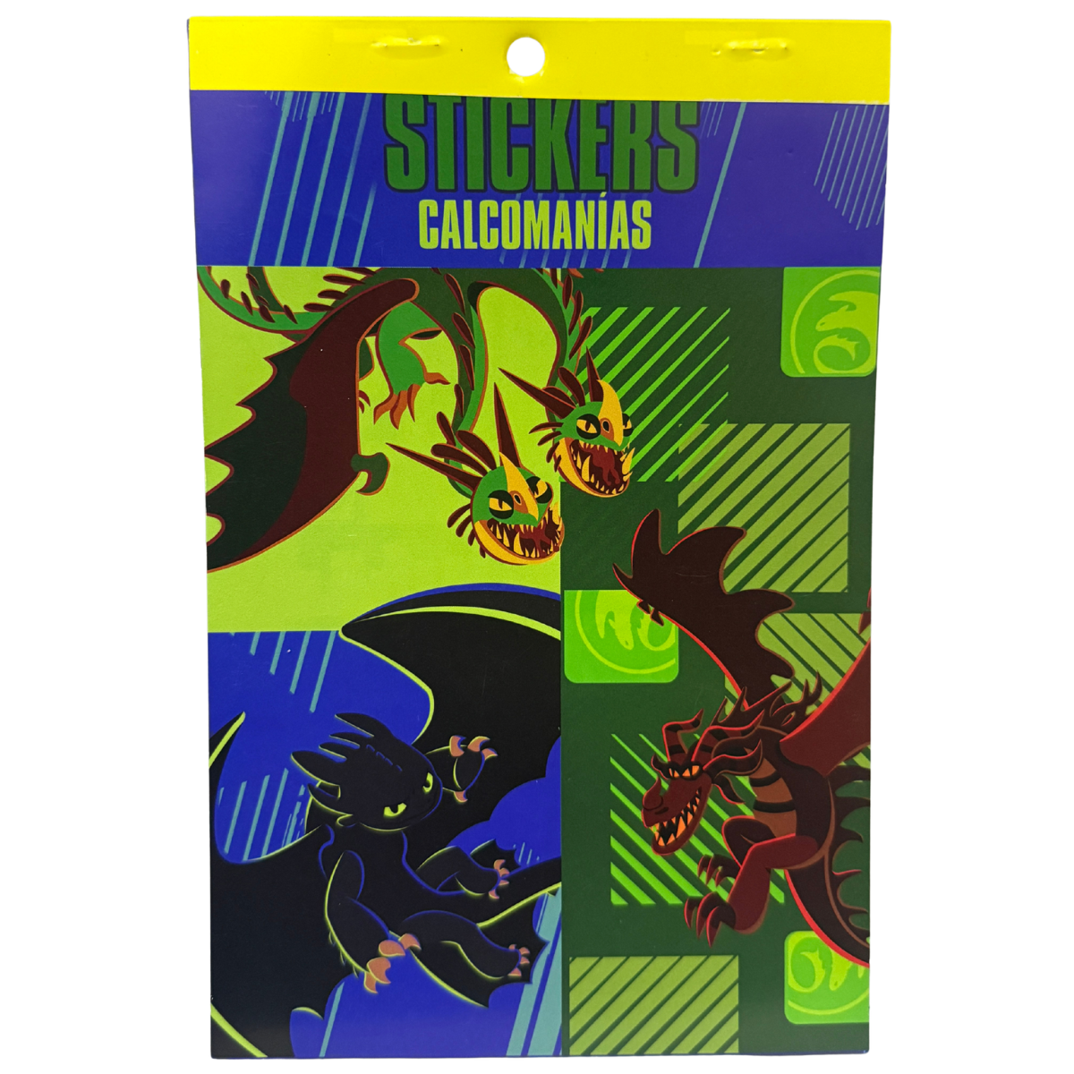 BLOCK CALCOMANIA COMO ENTRENAR A TU DRAGON GRANMARK MNK