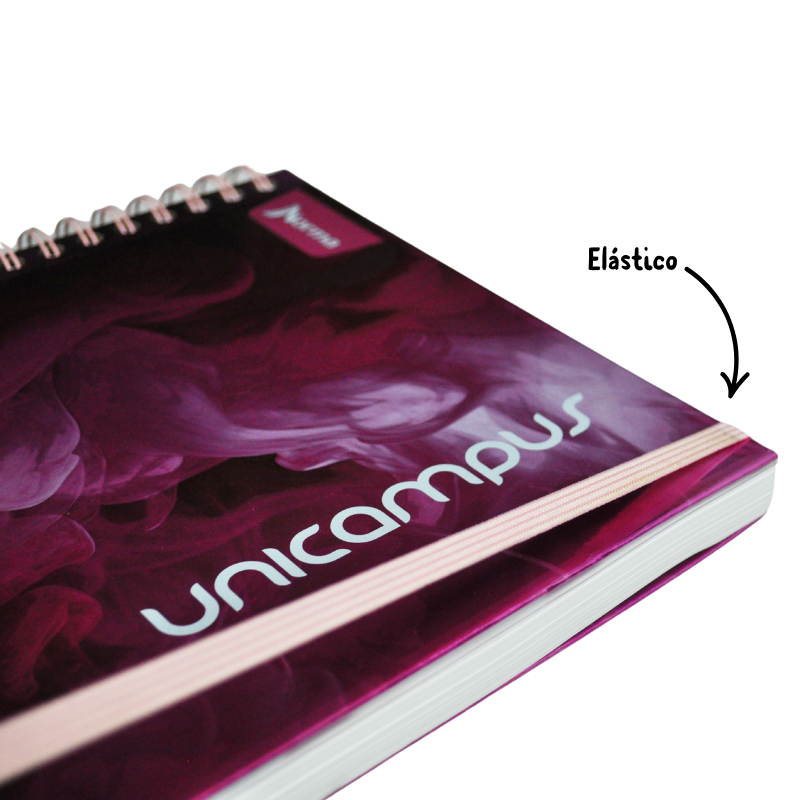 CUADERNO PROFESIONAL DOBLE ARGOLLA UNICAMPUS METALICO 160 HJ RAYA NORMA MNK