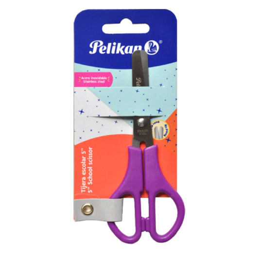 TIJERA ESCOLAR 5 PULGADA PELIKAN MNK