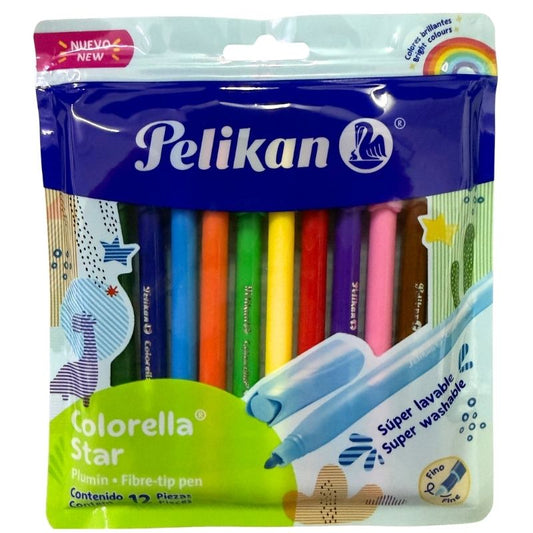 MARCADOR COLORELLA STAR 12 PZ PELIKAN MNK