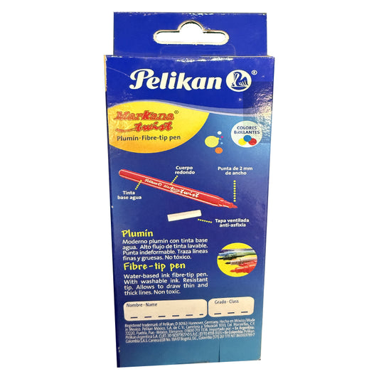 MARCADOR TWISTABLE MARKANA 6 PZ PELIKAN