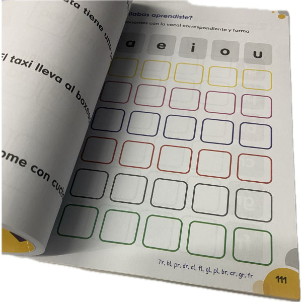 LIBRO EJERCICIOS SILABARIO LAROUSSE MNK