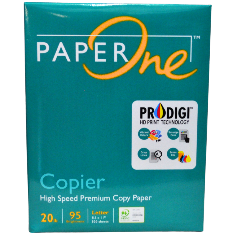 RESMA CARTA HOJA BLANCA 500 HJ PAPER ONE RESMAS