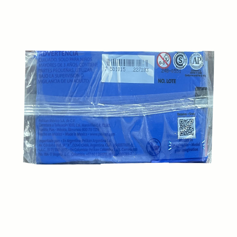 PLASTILINA BARRA 180 GR AZUL MARINO PELIKAN MNK