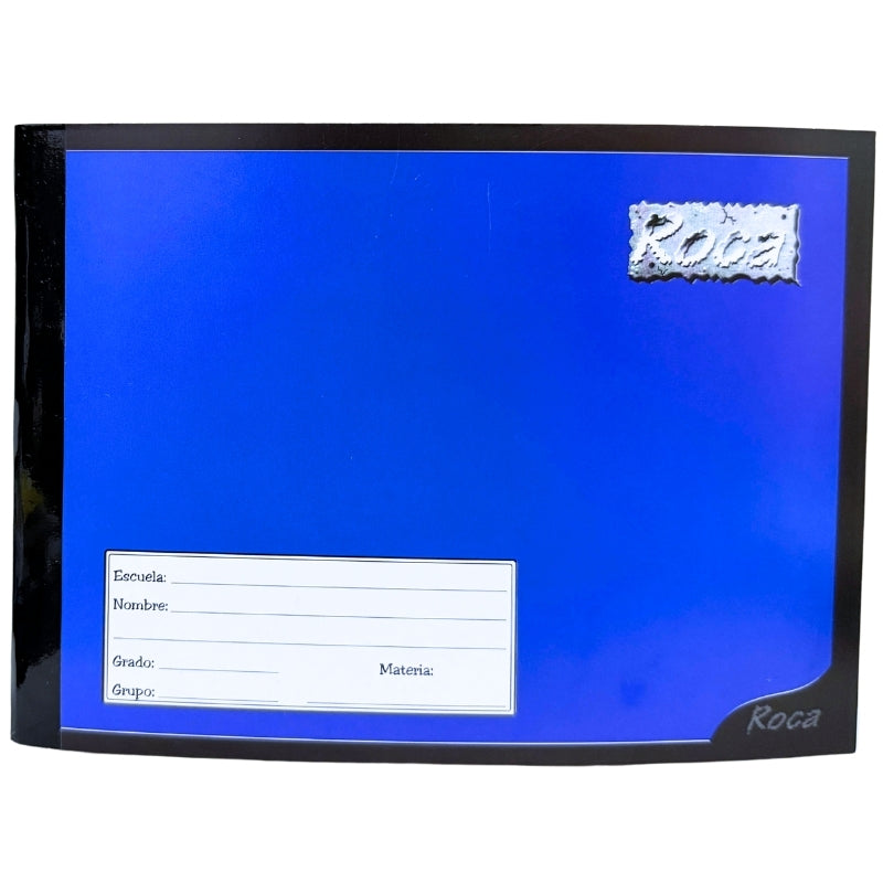 CUADERNO ITALIANO COSIDO ROCA 100 HJ DOBLE RAYA 3202 MAN 8A MNK