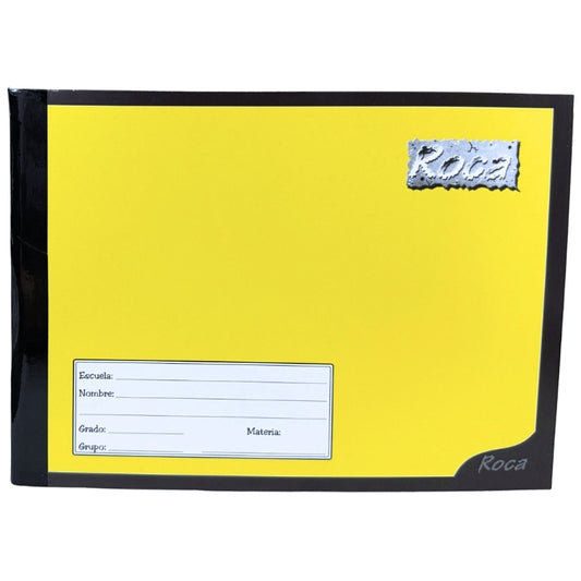 CUADERNO ITALIANO COSIDO ROCA 100 HJ DOBLE RAYA 3202 MAN 8A MNK