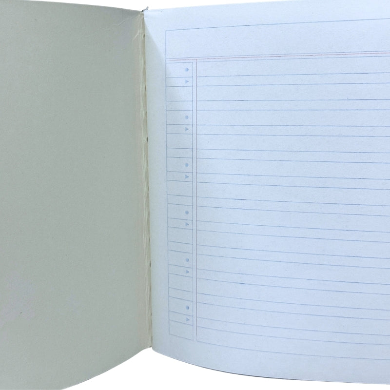 CUADERNO ITALIANO COSIDO ROCA 100 HJ DOBLE RAYA 3202 MAN 8A MNK