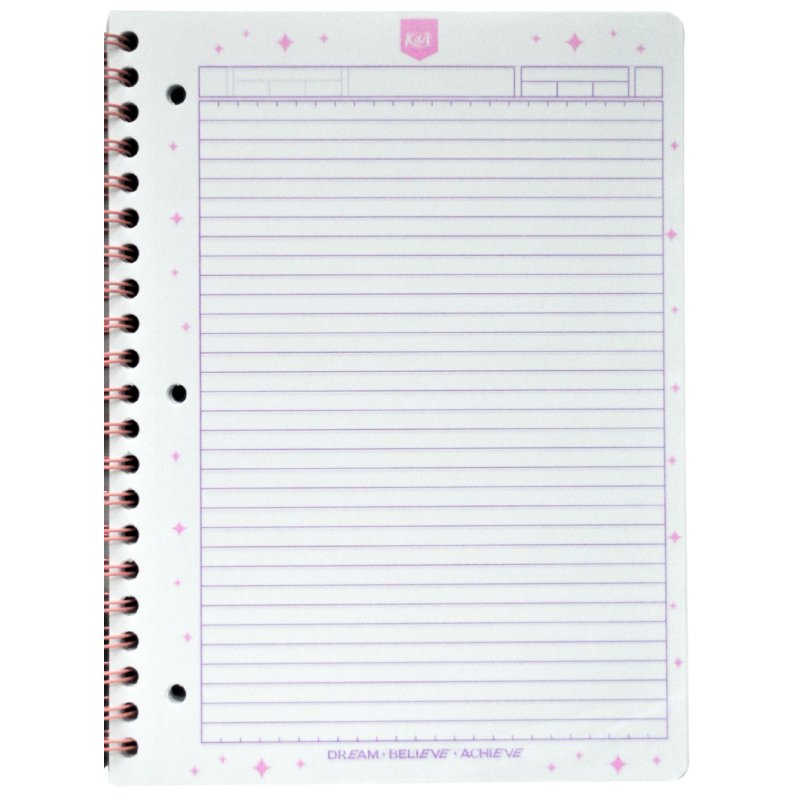 CUADERNO PROFESIONAL DOBLE ARGOLLA KIUT 200 HJ RAYA NORMA