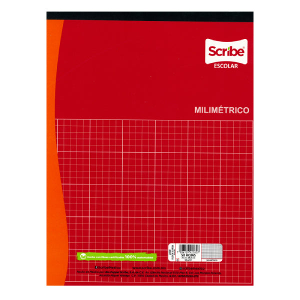 BLOCK MILIMETRICO 50 HJ SCRIBE