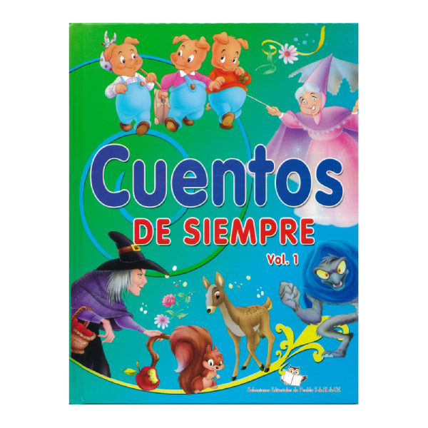 CUENTOS CLASICOS DE SIEMPRE PASTA DURA EDITORIAL PUEBLA MNK