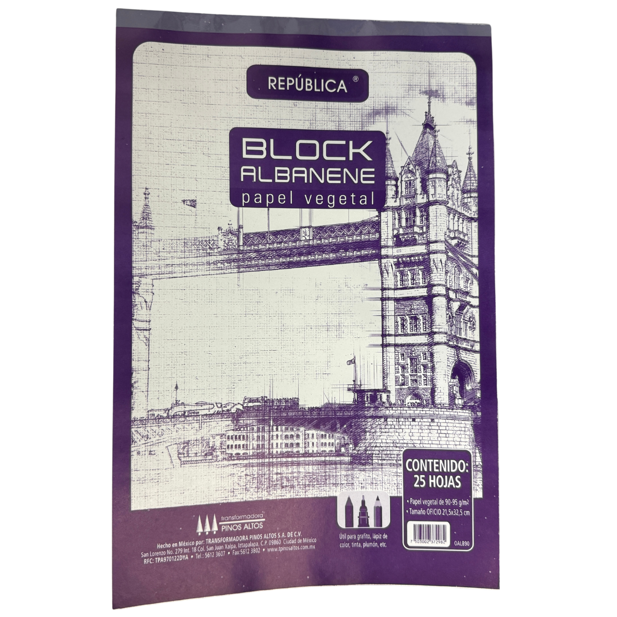 BLOCK ALBANENE OFICIO 90/95 GR 25 HJ IMPERIAL
