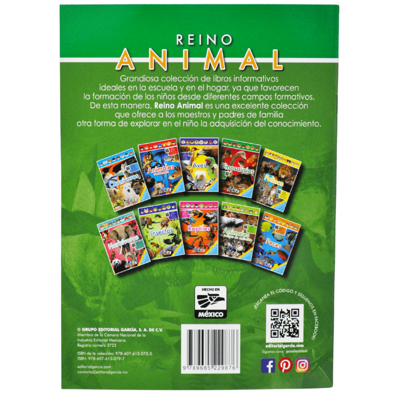 COLECCION EL REINO ANIMAL 501 EDITORIAL GARCIA MNK
