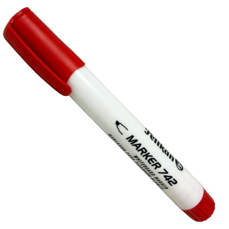 MARCADOR PIZARRON 742 ROJO PELIKAN MNK