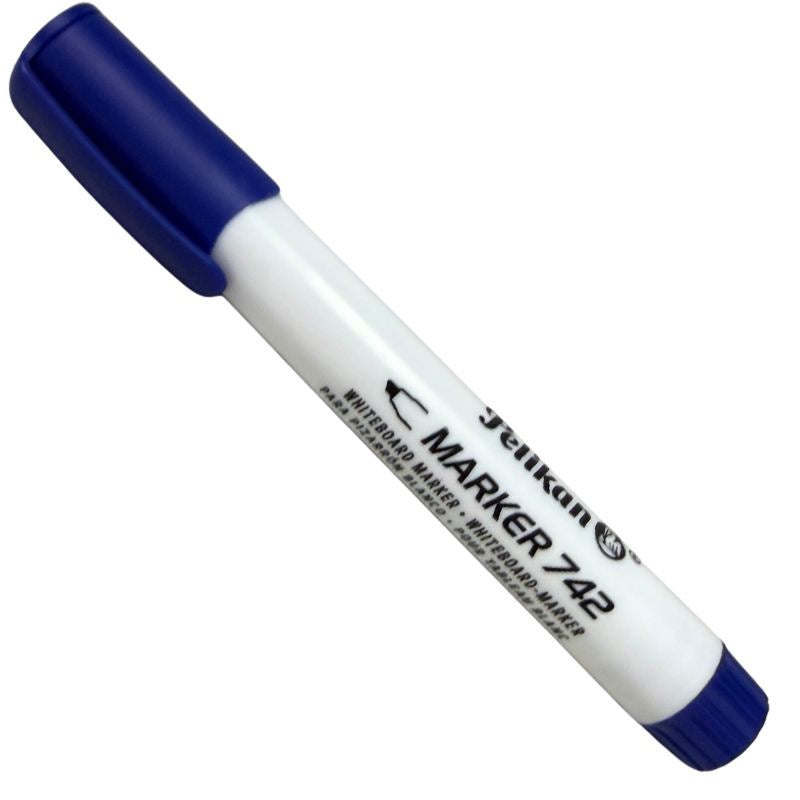MARCADOR PIZARRON 742 AZUL PELIKAN MNK