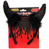 DIADEMA CUERNOS DIABLO LENTEJUELA HALLOWEEN 4 SEASONS