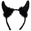 DIADEMA CUERNOS DIABLO LENTEJUELA HALLOWEEN 4 SEASONS