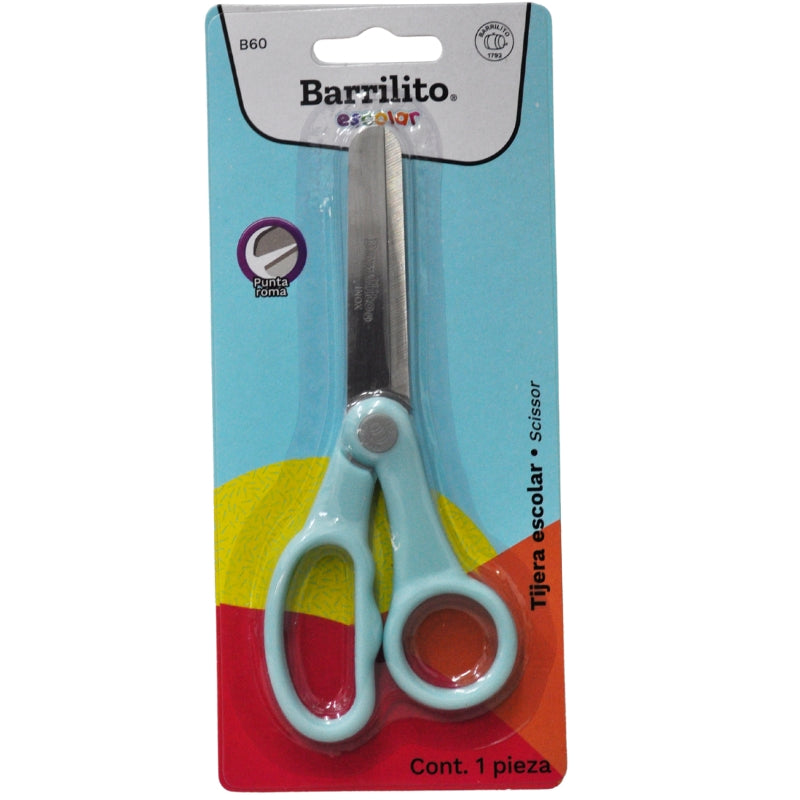 TIJERA ESCOLAR B60 GOBA BARRILITO MNK