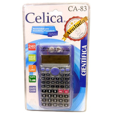 CALCULADORA CIENTIFICA 10 DIGITOS 240 FUNCIONES CA-83 MORADA CELICA MNK