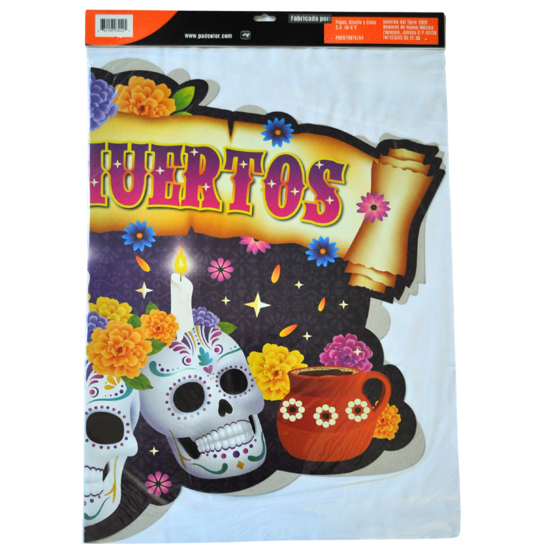 POSTER MEGA TRIO CALAVERA 95 X 63.5 3242-5 CM HALLOWEEN PADI