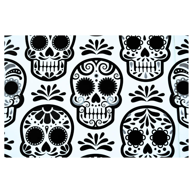 FONDO ALTAR BLANCO Y NEGRO 86 X 50 CM 3247 HALLOWEEN PADI