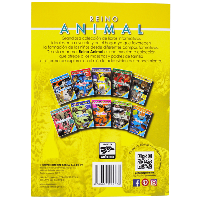 COLECCION EL REINO ANIMAL 501 EDITORIAL GARCIA MNK