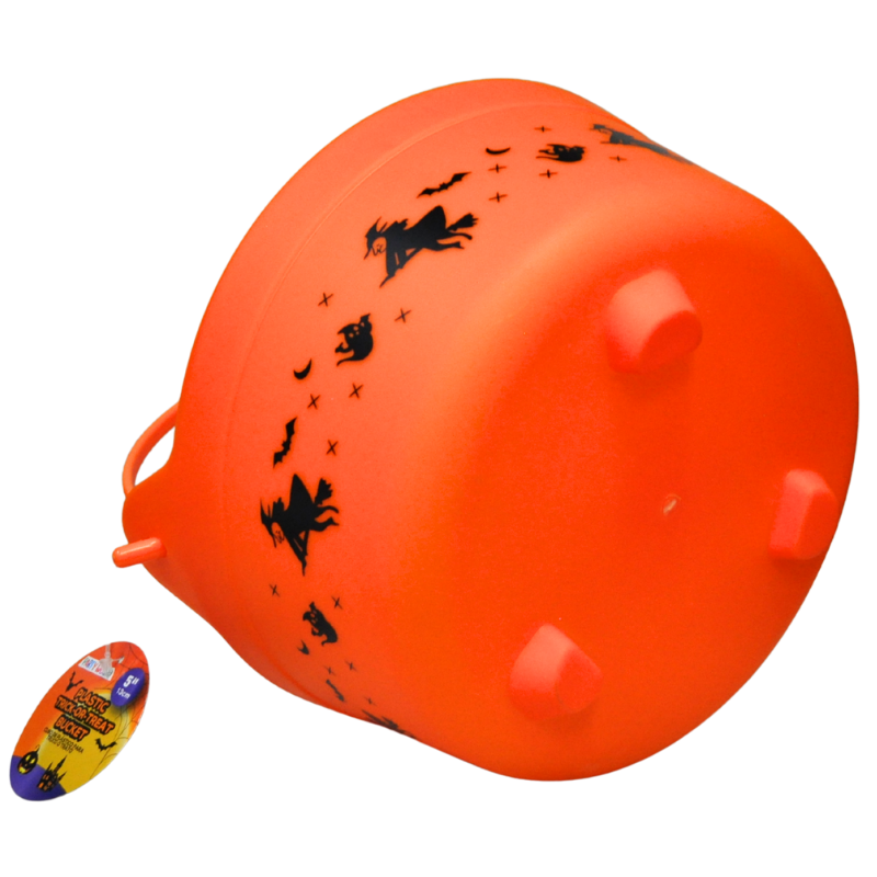 CANASTA PLASTICO DULCES HALLOWEEN 4 SEASONS