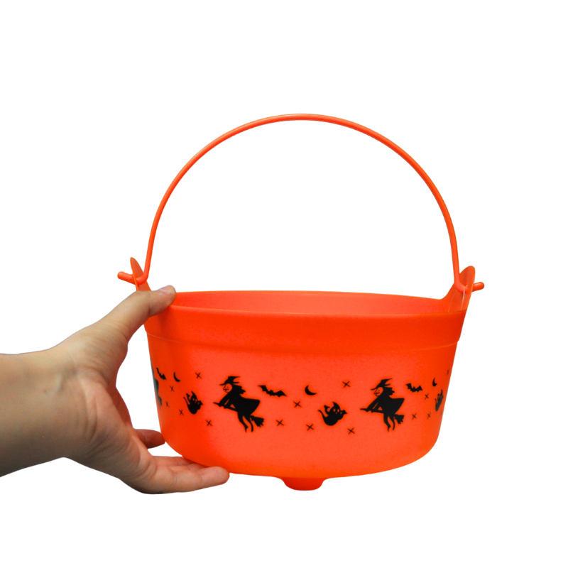 CANASTA PLASTICO DULCES HALLOWEEN 4 SEASONS