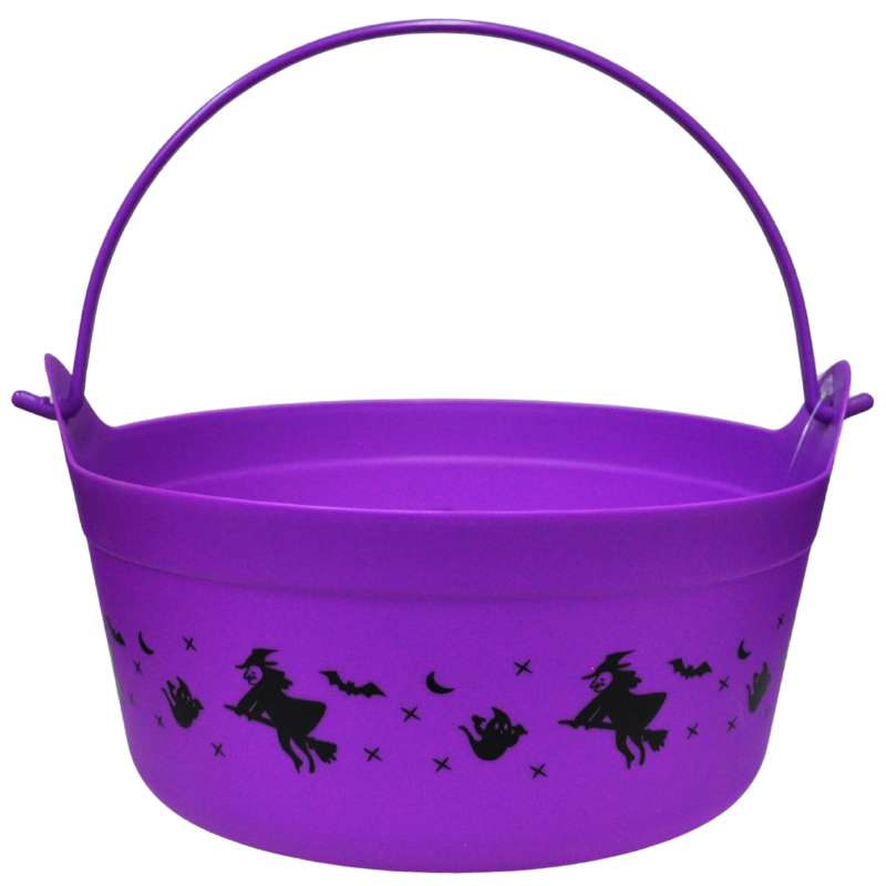 CANASTA PLASTICO DULCES HALLOWEEN 4 SEASONS